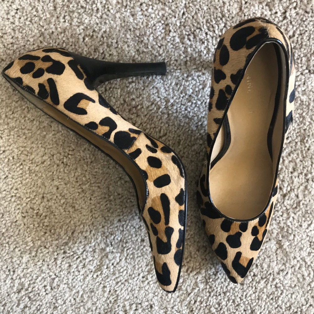 Cheetah print heel